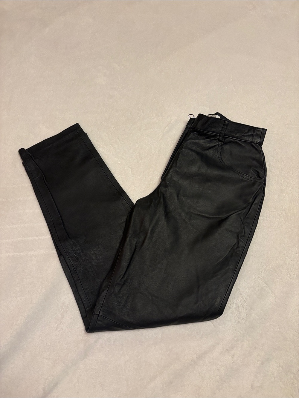 vintage Leather pants size 6